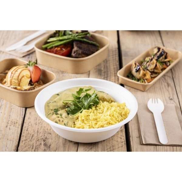 Fiesta Compostable Paper Sporks 160mm (Pack of 100)