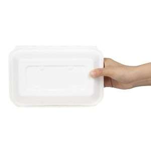 Fiesta Compostable Bagasse Food Containers 9x6" (Pack of 200) 3 Fiesta Compostable Bagasse Food Containers 9×6″ (Pack of 200)