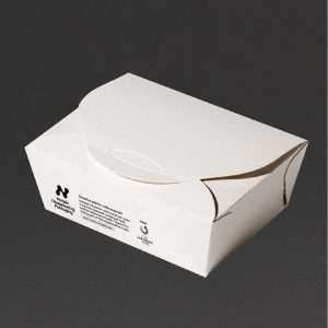 Notpla Medium Takeaway Boxes 1200ml – White (Pack of 250)