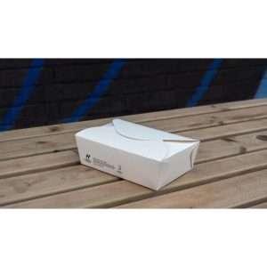 Notpla Large Takeaway Boxes 1750ml – White (Pack of 220)