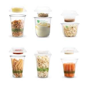 Vegware Combo Lid for Cold Cups and Bella Pots 96-Series (Pack of 1000)