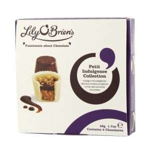 Lily O’Brien’s Petit Indulgence Collection 48g (Case of 8 Boxes)