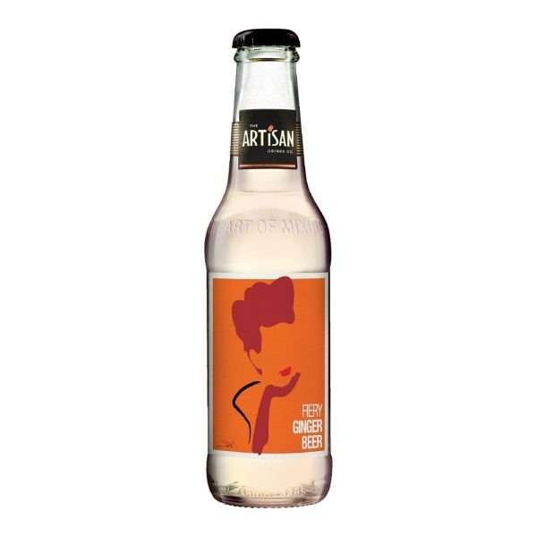 Artisan Drinks Fiery Ginger Beer Bottles 200ml (Pack of 24)