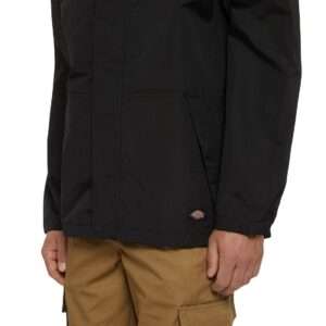 Dickies Waterproof Rain Jacket Black Size 2XL