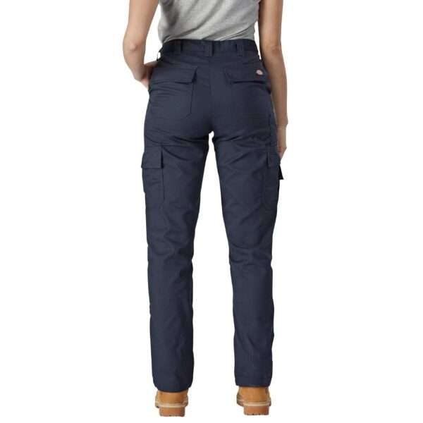 Dickies Womens Flex Everyday Trousers Navy Size 26