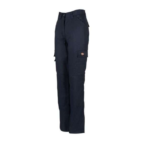 Dickies Womens Flex Everyday Trousers Navy Size 26