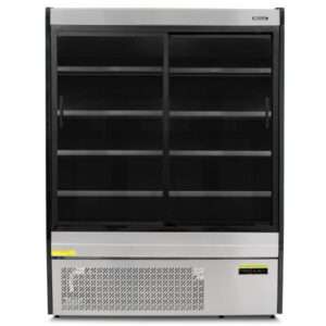 2m Sliding Glass Door Multi Deck Display