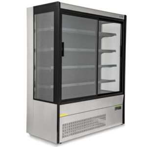2m Sliding Glass Door Multi Deck Display