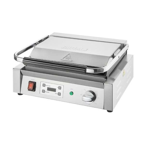 Buffalo Extra Large Contact Grill Single Flat Plate