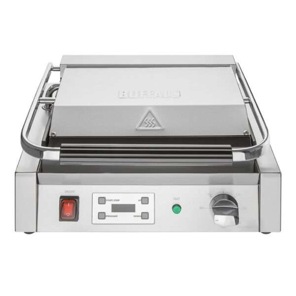 Buffalo Extra Large Contact Grill Single Flat Plate