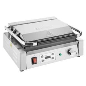 Buffalo Extra Large Contact Grill Ribbed & Flat Plate