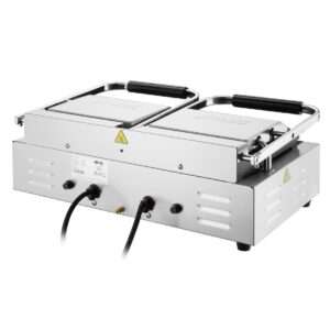 Buffalo Extra Large Contact Grill Double Flat Plate