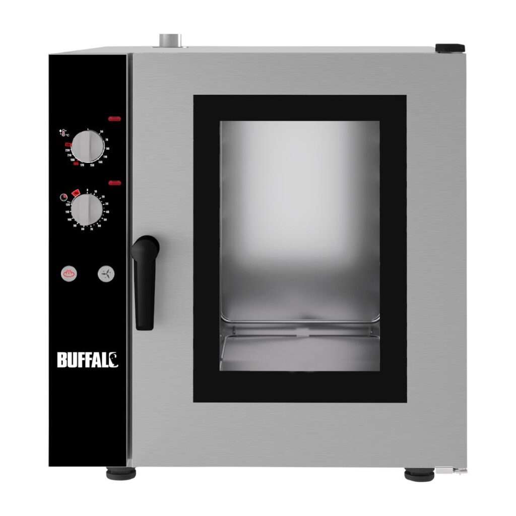 Buffalo Convection Oven with Humidity 5x GN 1/1