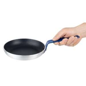 Hygiplas Aluminium Non-Stick Teflon Platinum Plus Frying Pan with Blue Handle 19cm