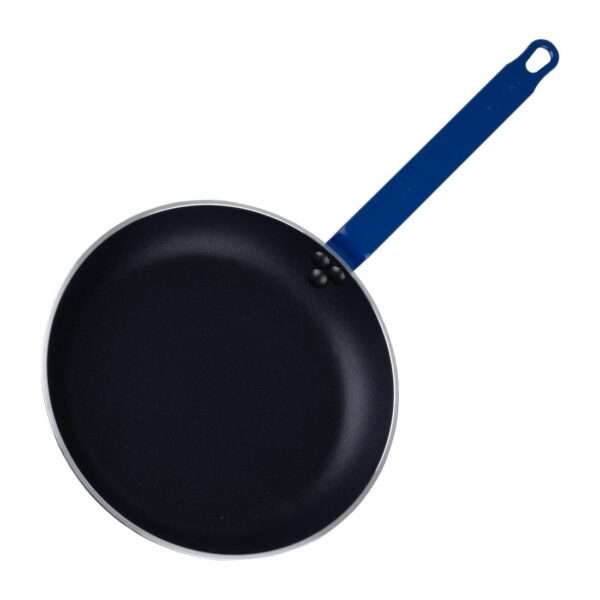 Hygiplas Aluminium Non-stick Teflon Platinum Plus Frying Pan with Blue Handle 28cm