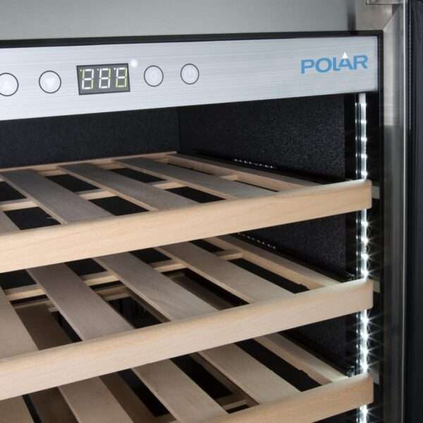 Polar G-Series Stainless Steel Wine Fridge 51 Bottle