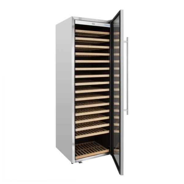 Polar G-Series Single Zone Wine Fridge Stainless Steel 192 bottles