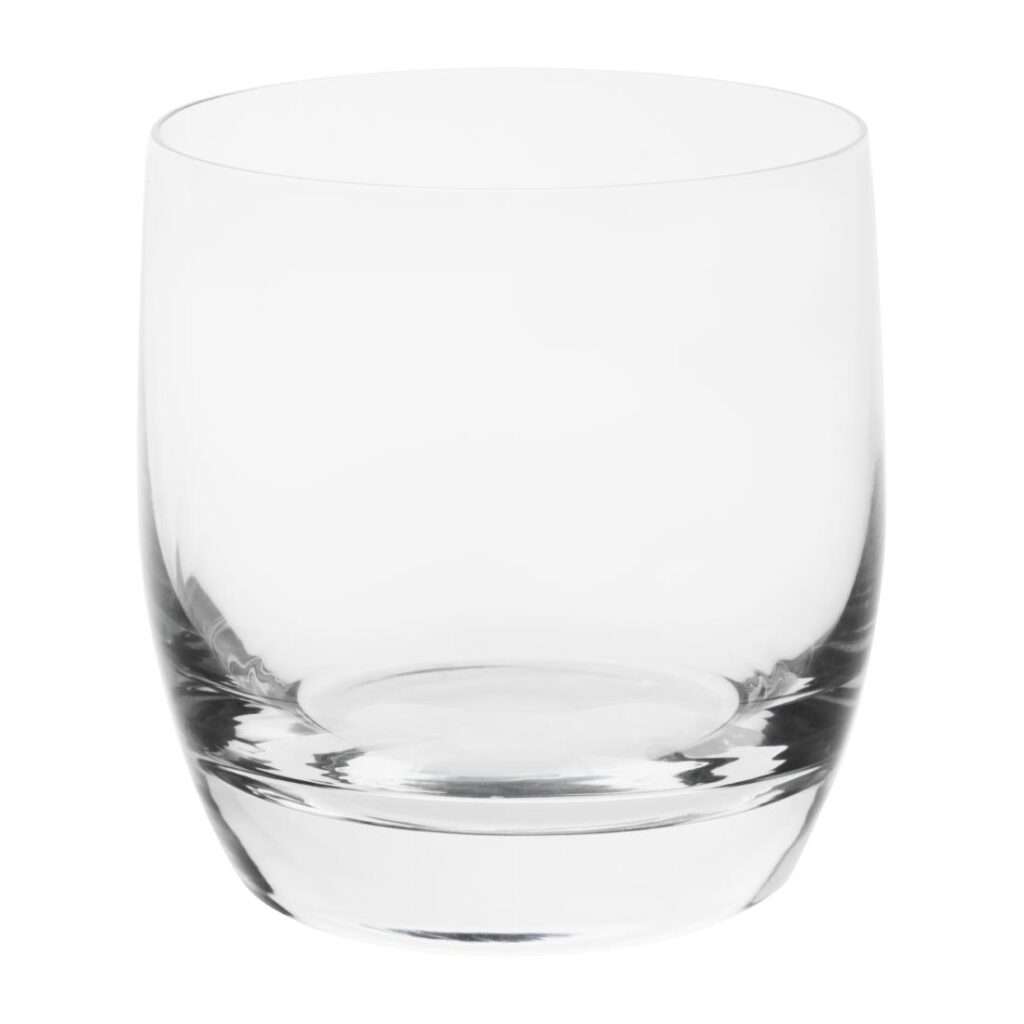 Olympia Verona Double Rocks Crystal Tumblers 395ml (6 pack)