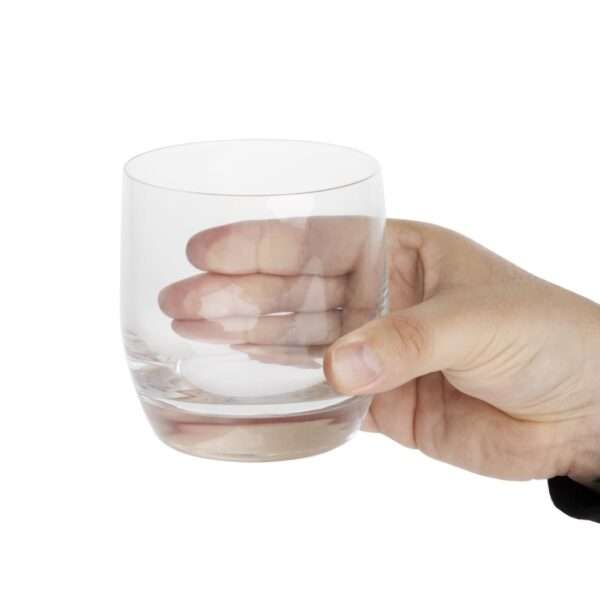 Olympia Verona Double Rocks Crystal Tumblers 395ml (6 pack)