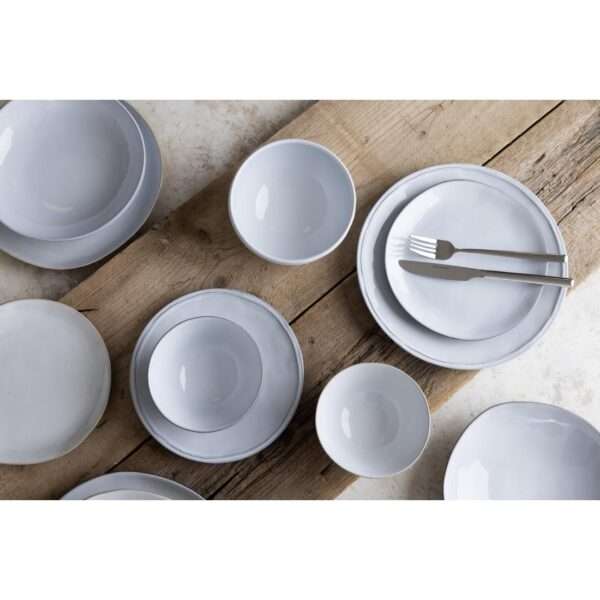 Olympia Raw Recycled Clay Natural Coupe Plates 260mm (Pack of 6)