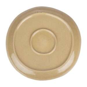 Olympia Raw Recycled Clay Natural Coupe Plates 260mm (Pack of 6)