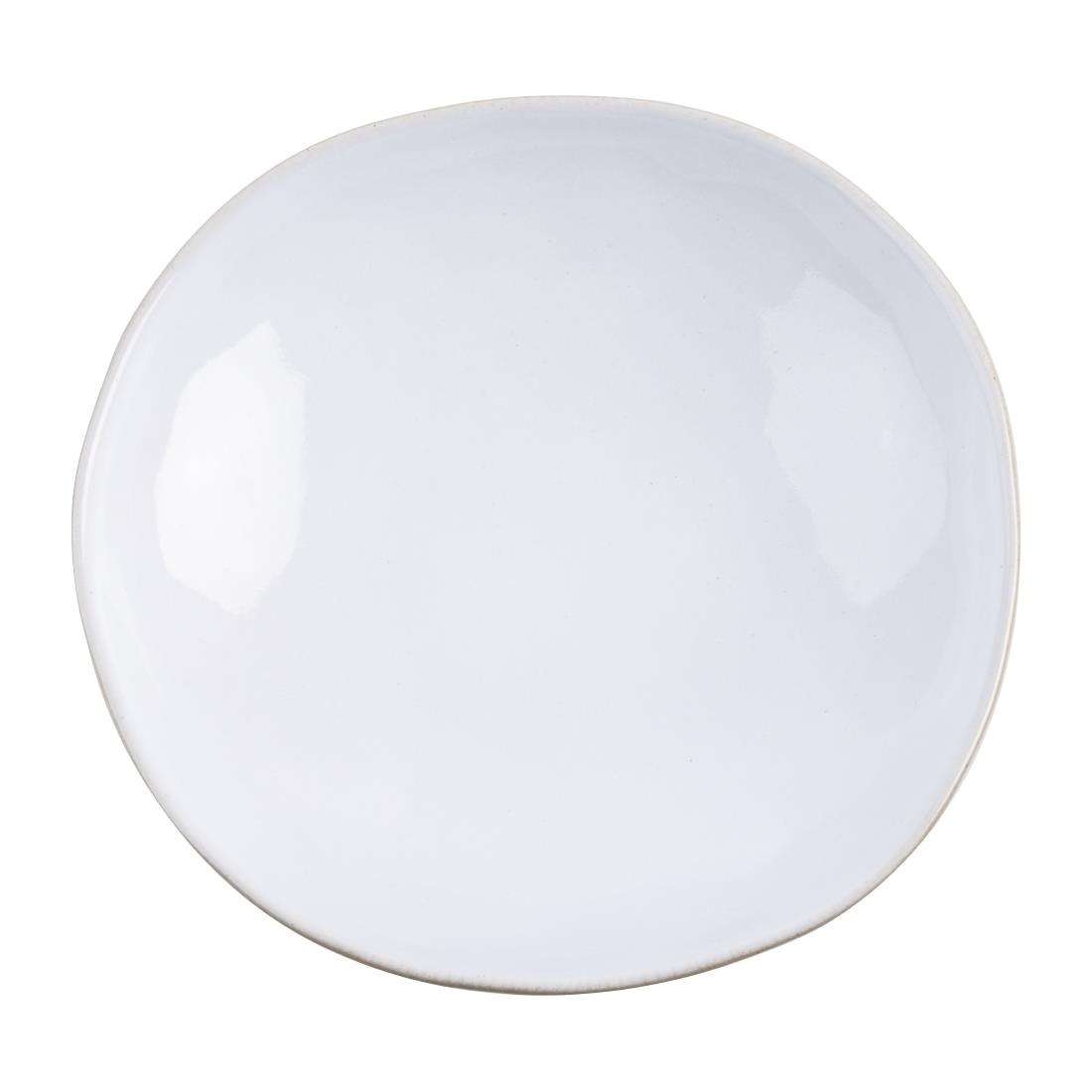 hs334_npi24-7433 Olympia Raw Recycled Clay Natural Coupe Bowls 230mm (Pack of 6)