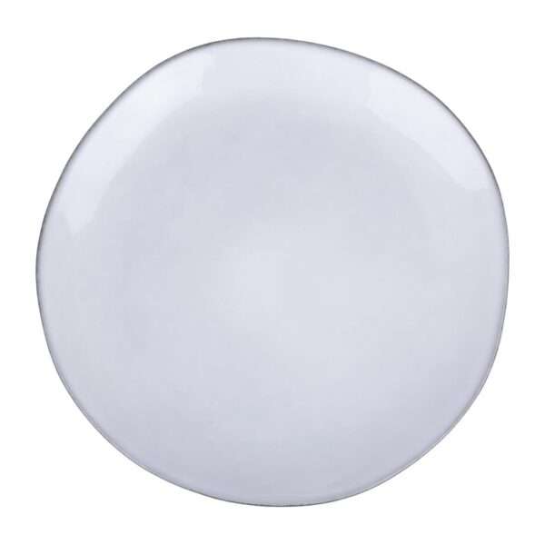 Olympia Raw Recycled Clay Charcoal Coupe Plates 220mm (Pack of 6)