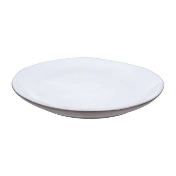 Olympia Raw Recycled Clay Charcoal Coupe Plates 220mm (Pack of 6)