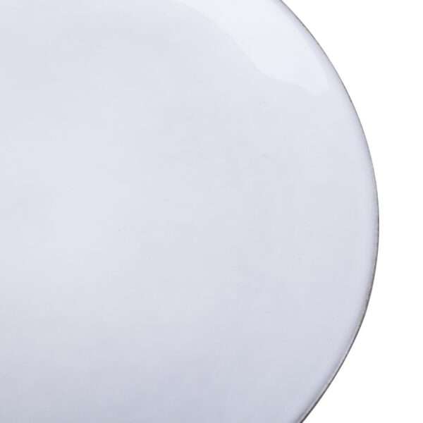 Olympia Raw Recycled Clay Charcoal Coupe Plates 220mm (Pack of 6)