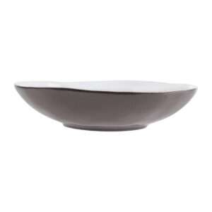 Olympia Raw Recycled Clay Charcoal Coupe Bowls 230mm (Pack of 6)