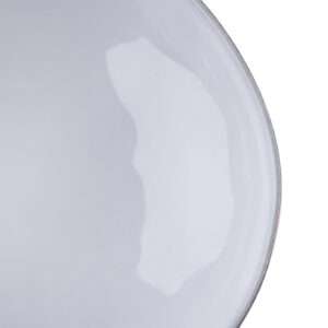 Olympia Raw Recycled Clay Charcoal Coupe Bowls 230mm (Pack of 6)
