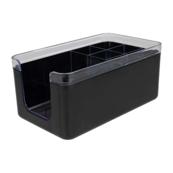 Olympia Kristallon Bar Caddy Black ABS