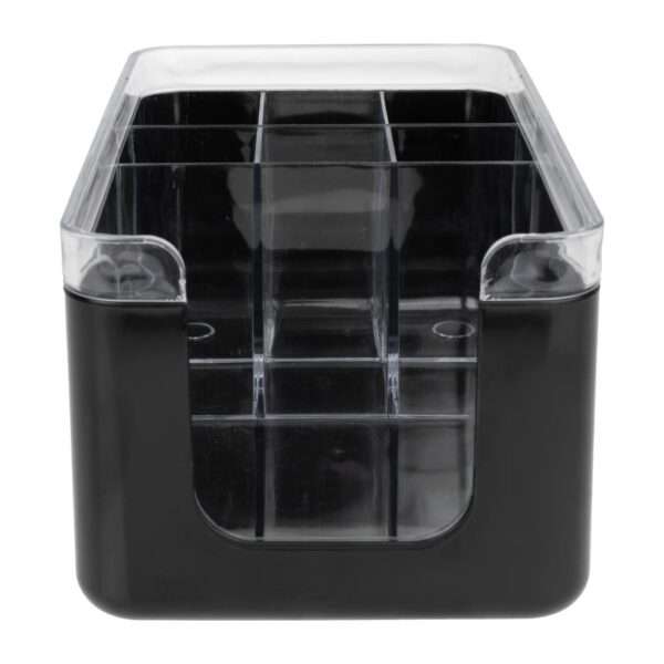 Olympia Kristallon Bar Caddy Black ABS