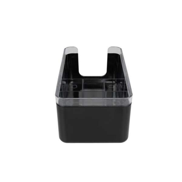 Olympia Kristallon Bar Caddy Black ABS