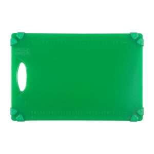 Hygiplas Commercial Grip Chopping Board Green 458x306mm