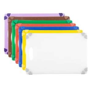 Hygiplas Commercial Grip Chopping Board Green 458x306mm