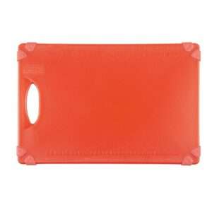 Hygiplas Commercial Grip Chopping Board Red 458x306mm