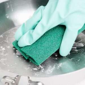 Jantex Green 100% Recycled Scouring Pads 9×6″ (10 pack)