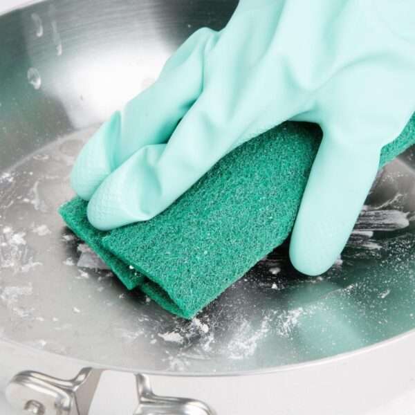 Jantex Green 100% Recycled Scouring Pads 9×6″ (10 pack)