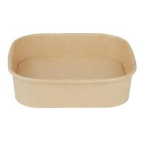 Fiesta Recyclable Square Container Bases 750ml (Pack of 300)