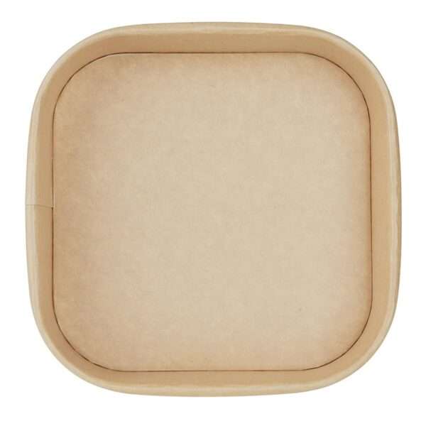 Fiesta Recyclable Square Container Bases 750ml (Pack of 300)