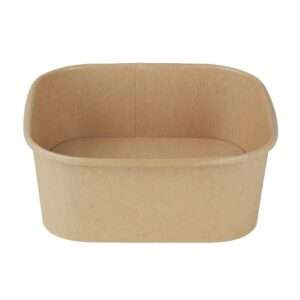 Fiesta Recyclable Square Container Bases 1200ml (Pack of 300) 2 Fiesta Recyclable Square Container Bases 1200ml (Pack of 300)