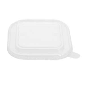 Fiesta Recyclable PET lid for Square Container Bases (Pack of 300)