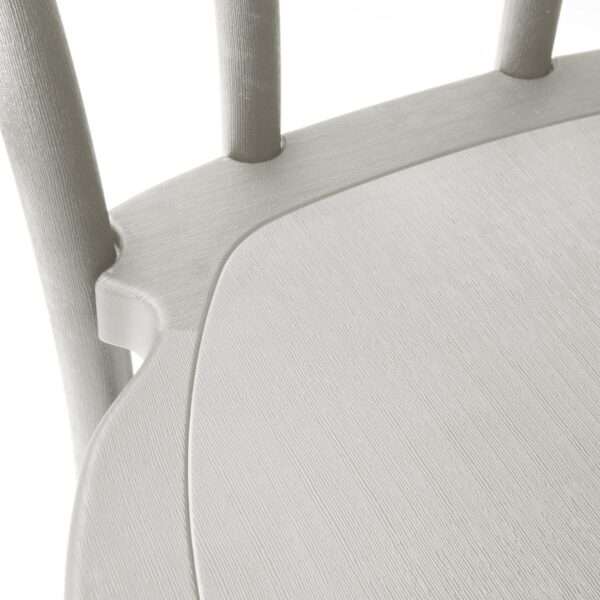 Bolero Soho Bentwood Style Resin Chairs Limewash (4 Pack)
