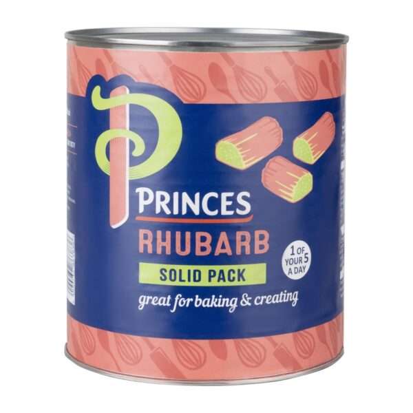 Princes Solid Pack Rhubarb 2.82kg