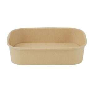 Fiesta Recyclable Rectangular Food Containers 500ml (Pack of 300)