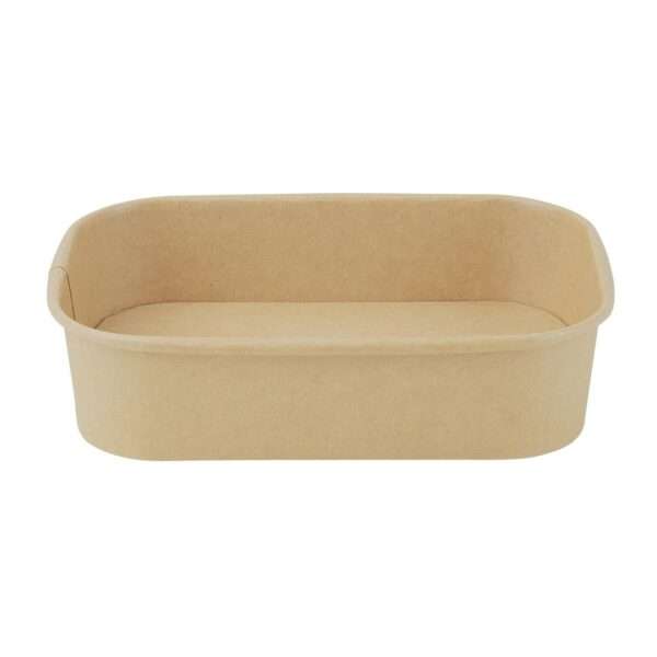 Fiesta Recyclable Rectangular Food Containers 500ml (Pack of 300)