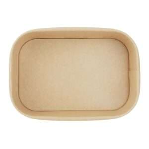 Fiesta Recyclable Rectangular Food Containers 650ml (Pack of 300)