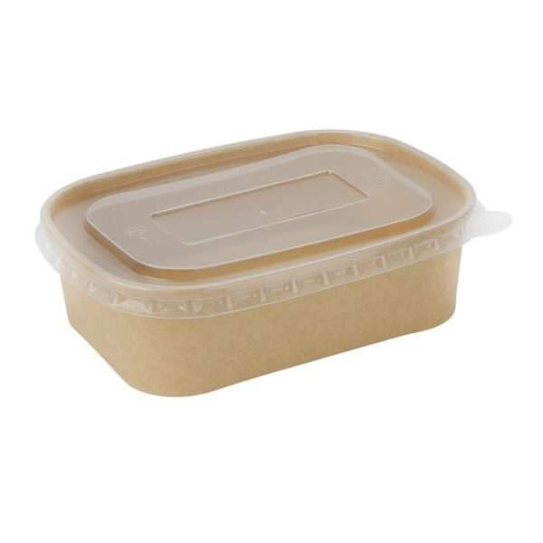 Fiesta Recyclable PP Lids for Rectangular Containers (Pack of 300)