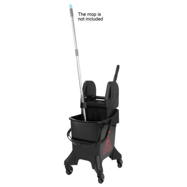 Jantex 20Ltr Tall Mop Bucket and Wringer – Red Print